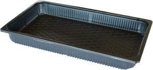 Duniform PP miska 1/1 GN černá - 8175 ml (48)