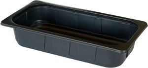 Duniform PP miska 1/3 GN černá - 2500 ml (144)