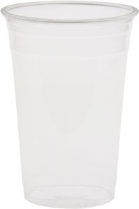 Duniform rPET crystal sklenice 590 ml (16x50)