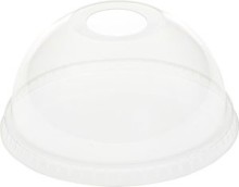 Duni rPET vypouklé vičko, bez otvoru (20x50)