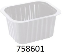 Duniform miska přílohová/polévková 630 ml - bílá  (276ks)