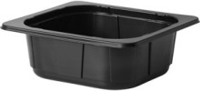 Duniform PP miska 1/6 GN 176x162x60 mm Černá - 1000 ml (318)