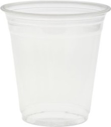 Duniform rPET crystal sklenice 410 ml (16x50)